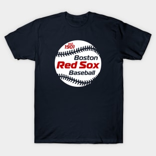 Red Sox 80s Retro Ball T-Shirt